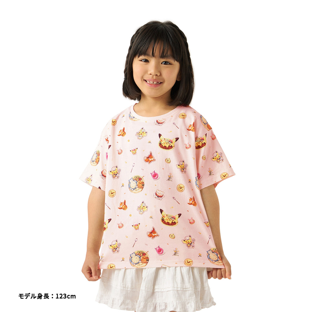 T-shirt Pokémon Cafe & Pikachu Sweets 130