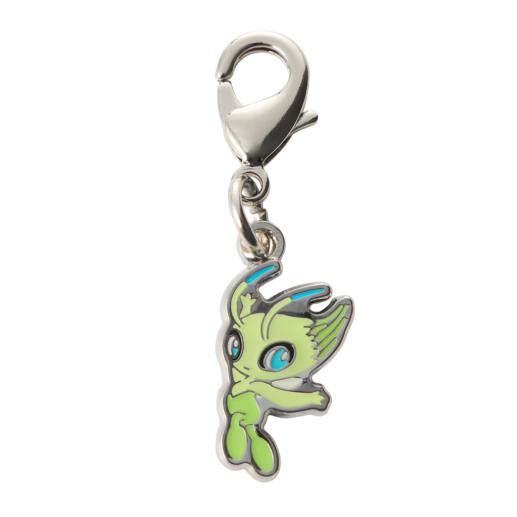 National Encyclopedia Metal Charm 251 from Japan, detailed metal charm with Pokemon design