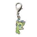 National Encyclopedia Metal Charm 251 from Japan, detailed metal charm with Pokemon design