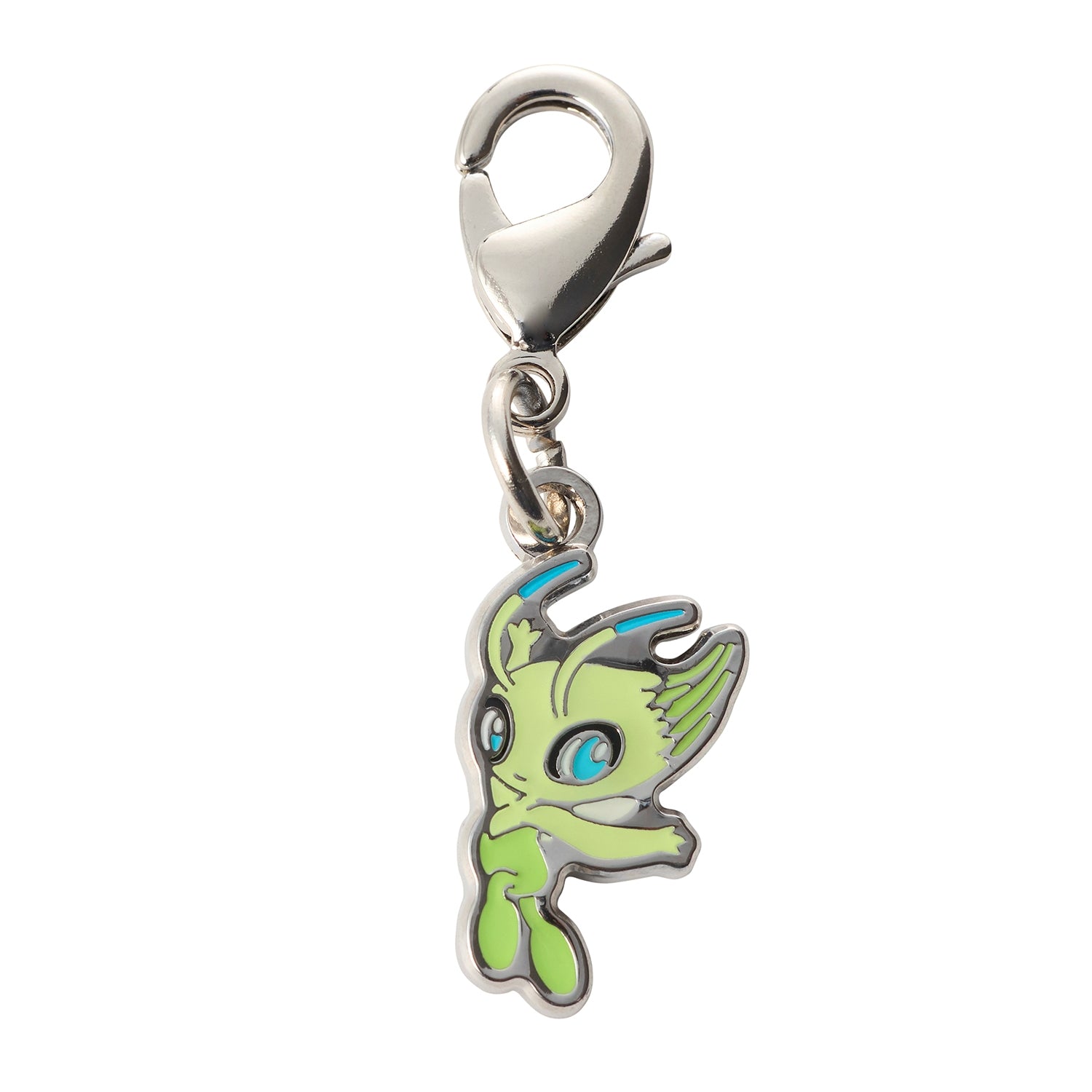 National Encyclopedia Metal Charm 251 from Japan, detailed metal charm with Pokemon design