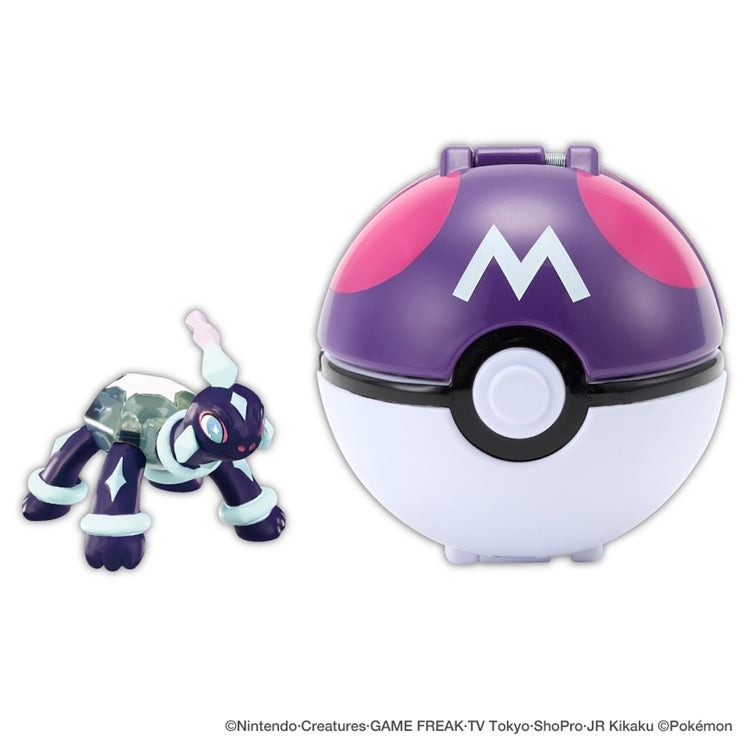 Authentic Japanese Pokemon Terrapagos Master Ball figure, front view