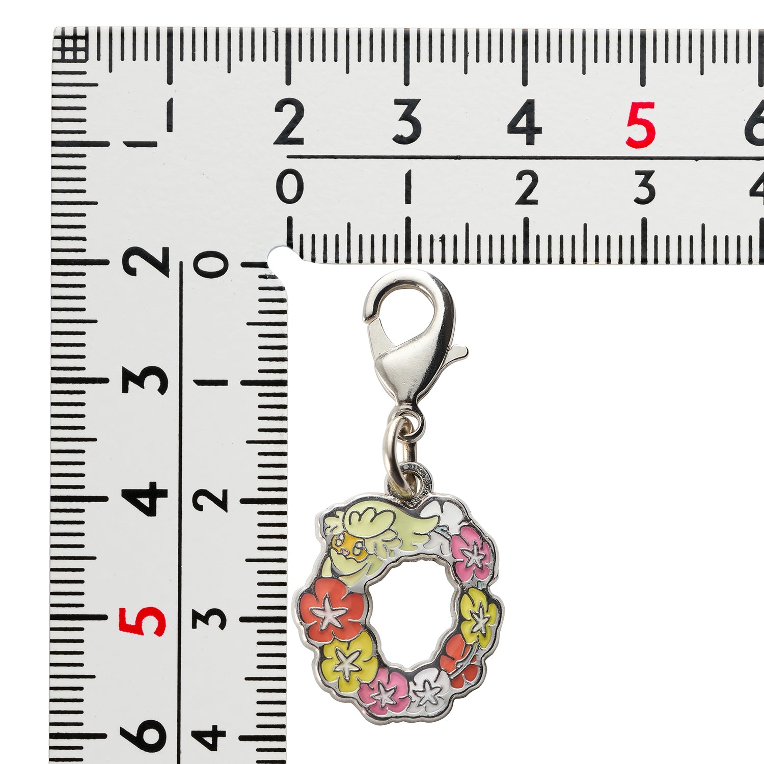 National Encyclopedia Metal Charm 764 from Pokemon Center Japan