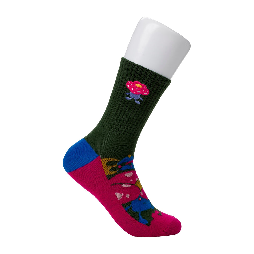[Choice] Middle socks Rafflesia (23-25cm) / (25-27cm)