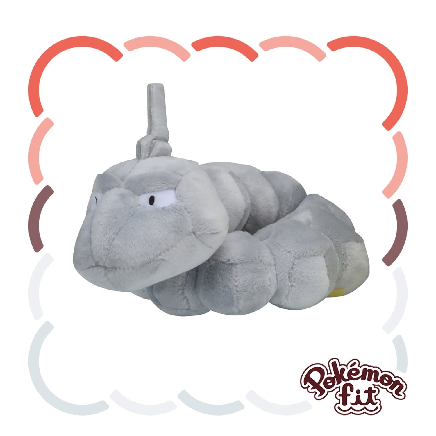 Authentic Japanese Pokemon Iwark Plush from Pokemon Center with vibrant details