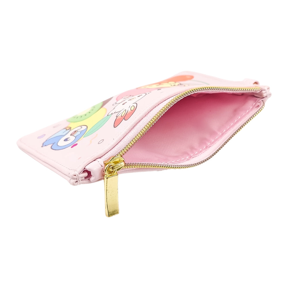 Pokemon Coin & Pass Case Pink Fruit Poke Piece Japan, rare collector item with quality materials