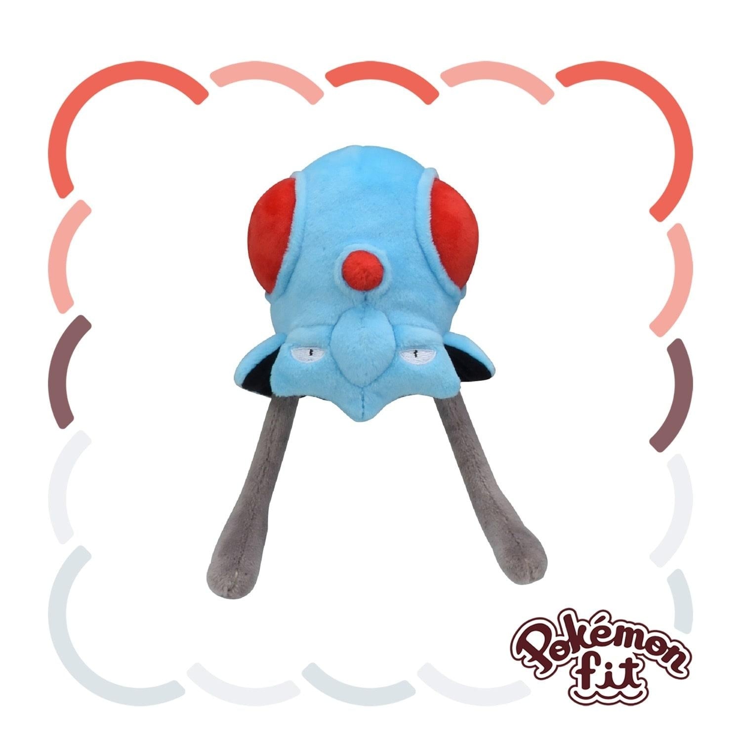 Menojellyfish Pokemon Plush from Japan, soft and cute