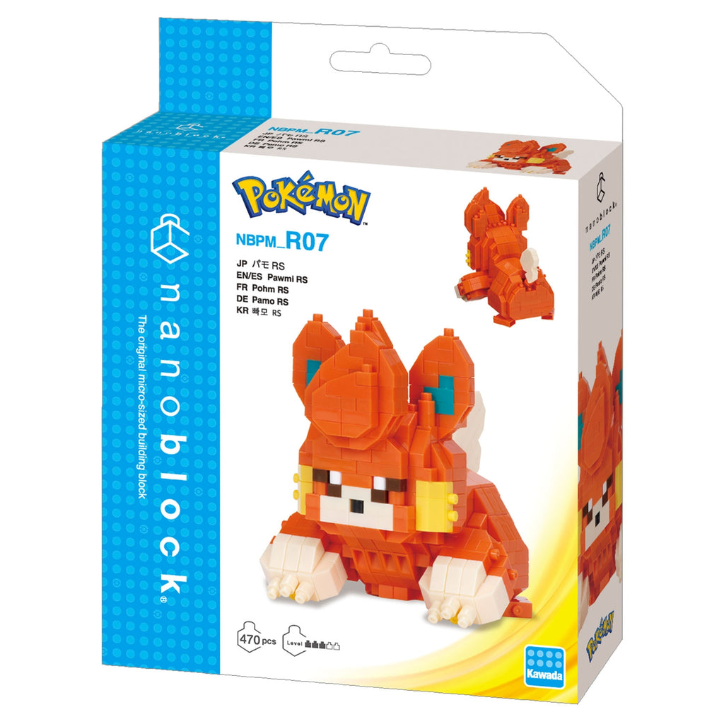 Nanoblock Pamo RS Pokemon figure from Japan, detailed blocks