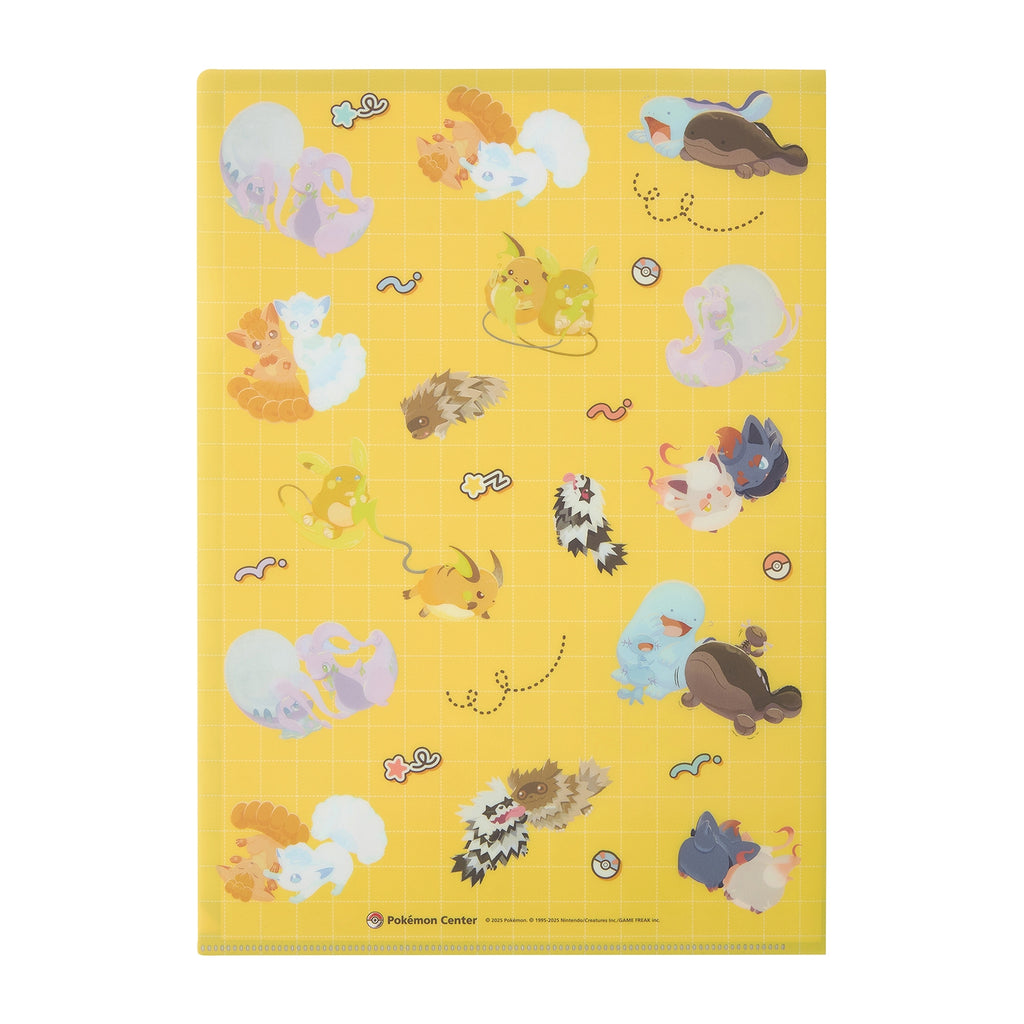 A4 clear file Nitamono