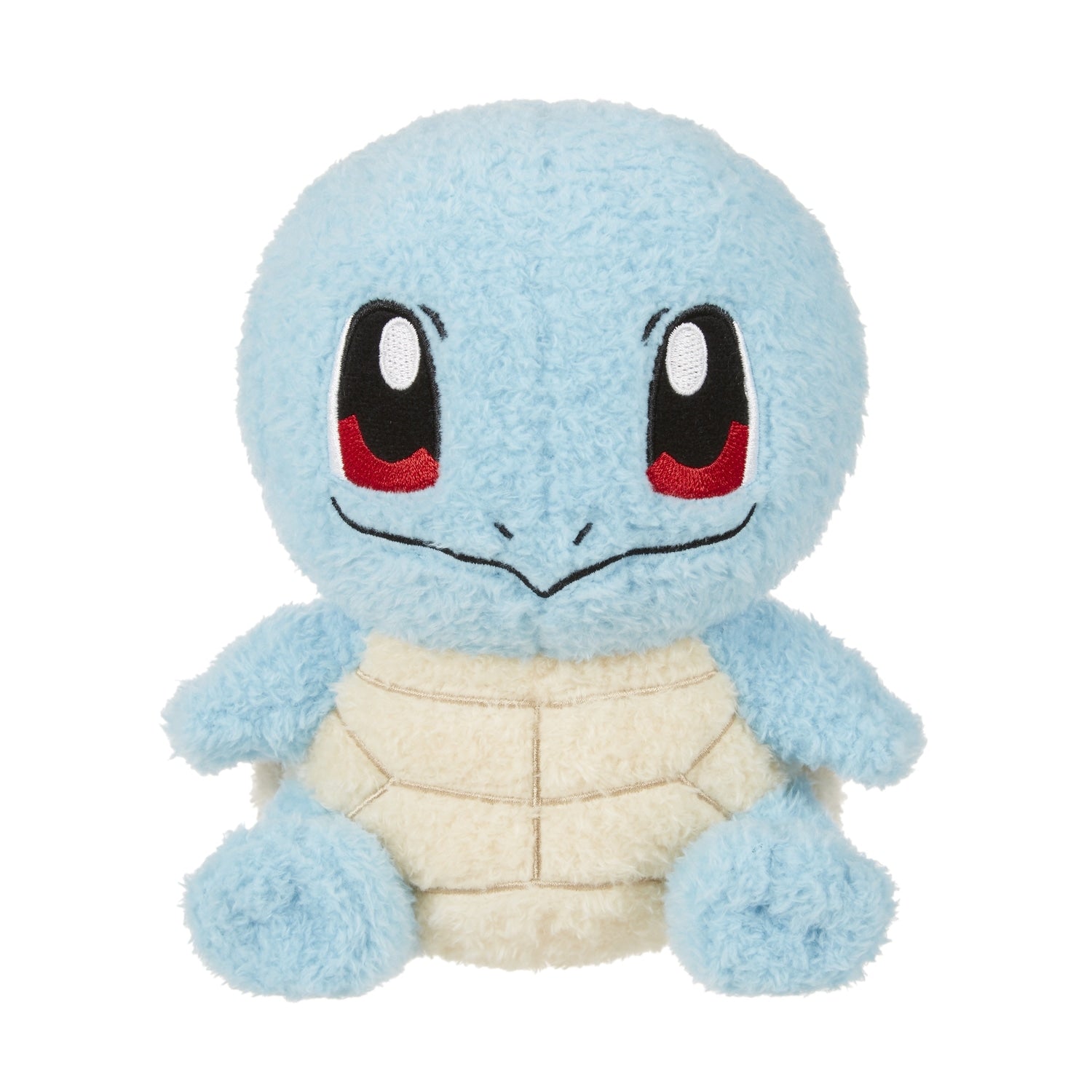 Squirtle fluffy petite stuffed toy with blue shell from Japan