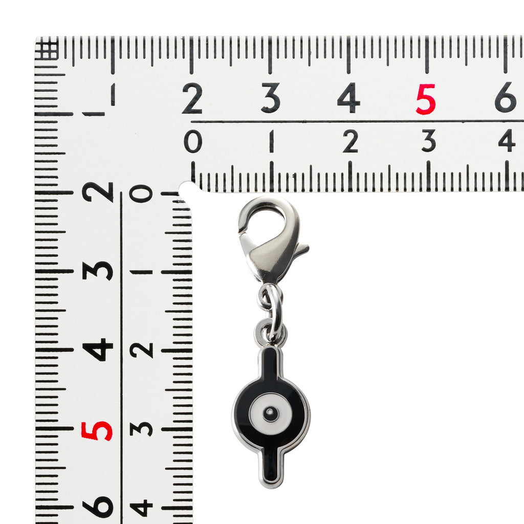 Official Pokemon Center Japan Metal Charm 201-I, detailed anime character, sourced from Japan