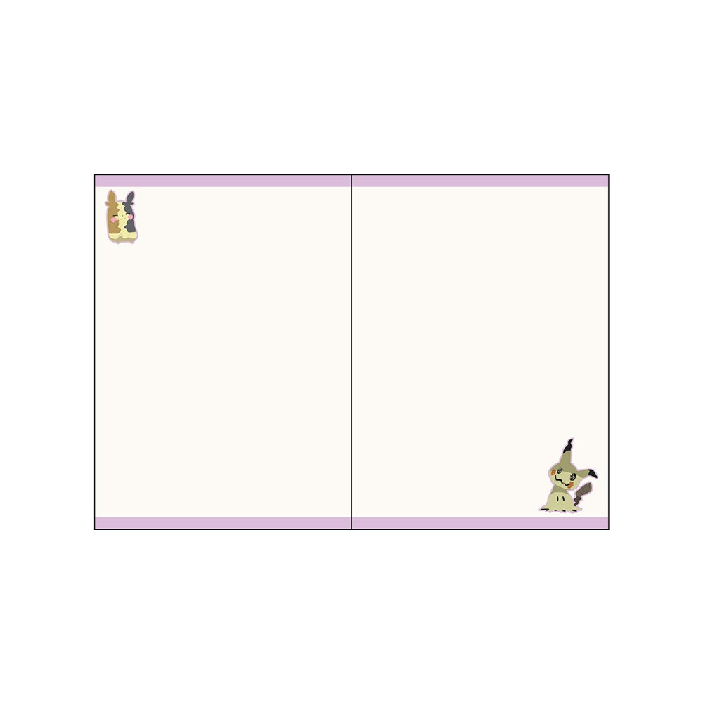 Authentic Japanese Pokemon Notebook with monthly calendar layout