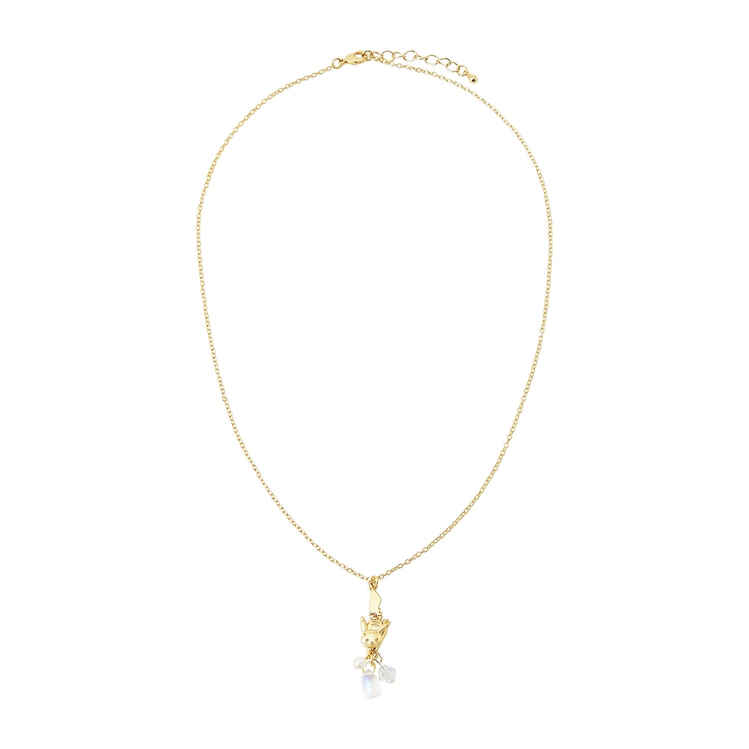 TeraCute Pikachu necklace with cute expression from Japan