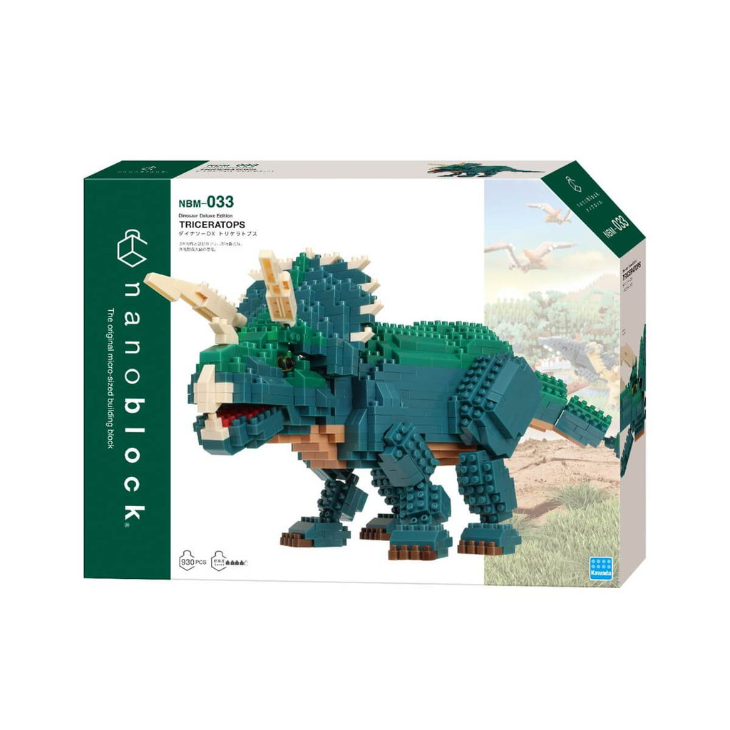 Nanoblock Dinosaur DX Triceratops