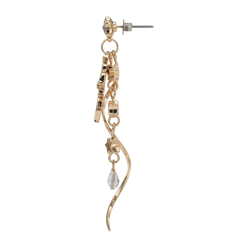 Close-up of Jirachi Star Tether Earrings with iconic design from Japan