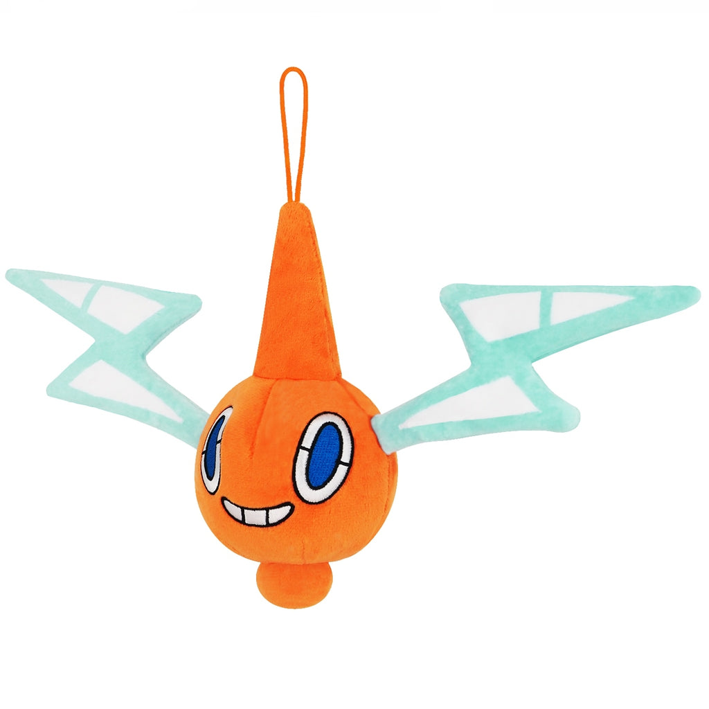 Rotom plush toy from Japan with cute expression