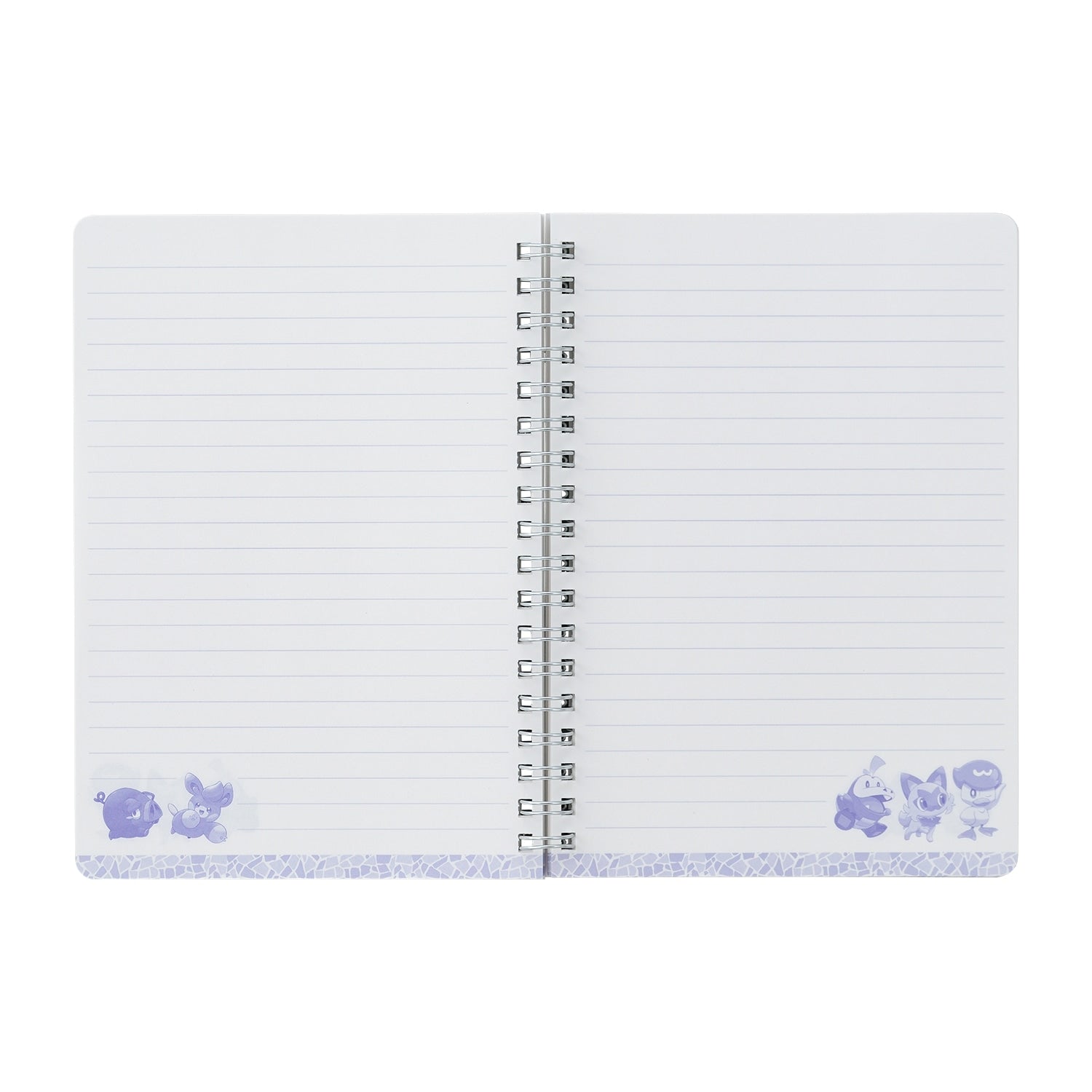 Authentic Pokemon Center Japan B6 ring notebook violet with collectible packaging from Japan