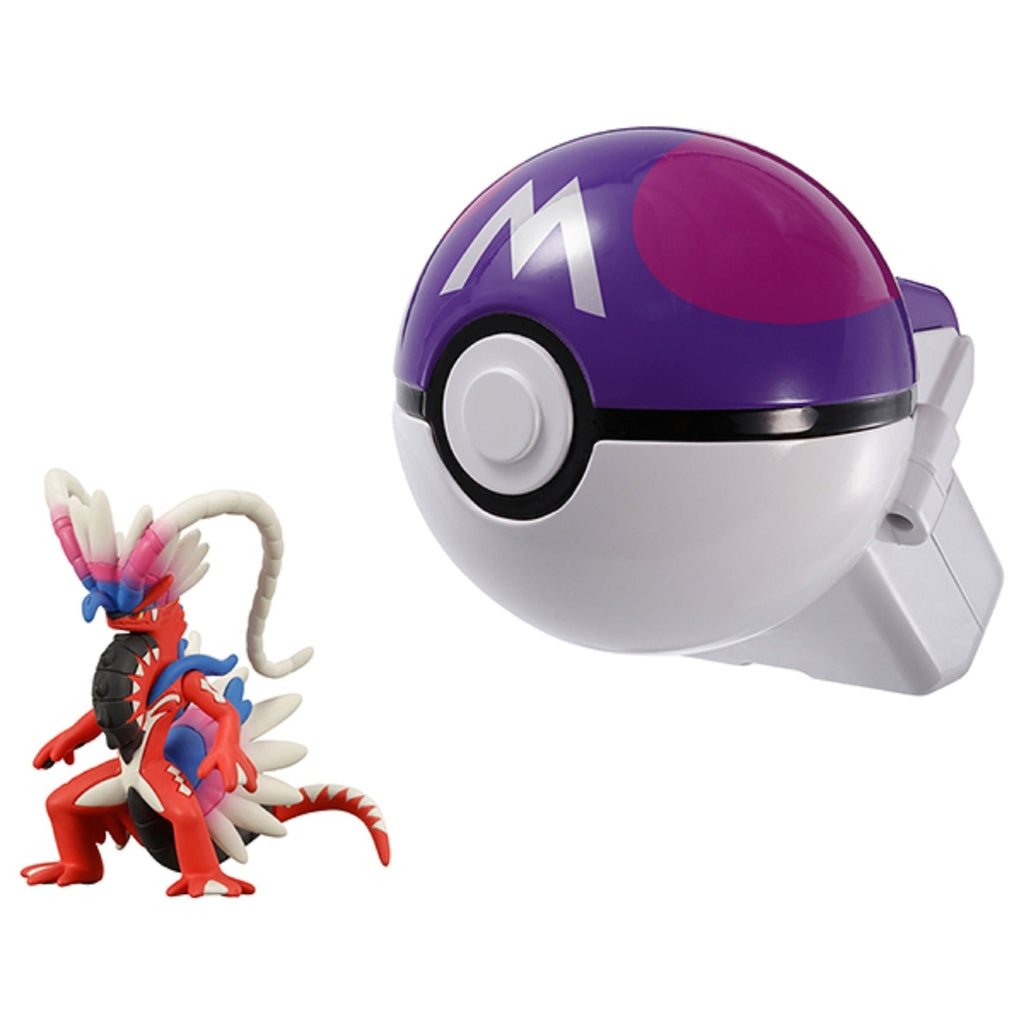 Authentic Japanese Moncolle Poketorze Koraidon Master Ball figure, official Pokemon Center product