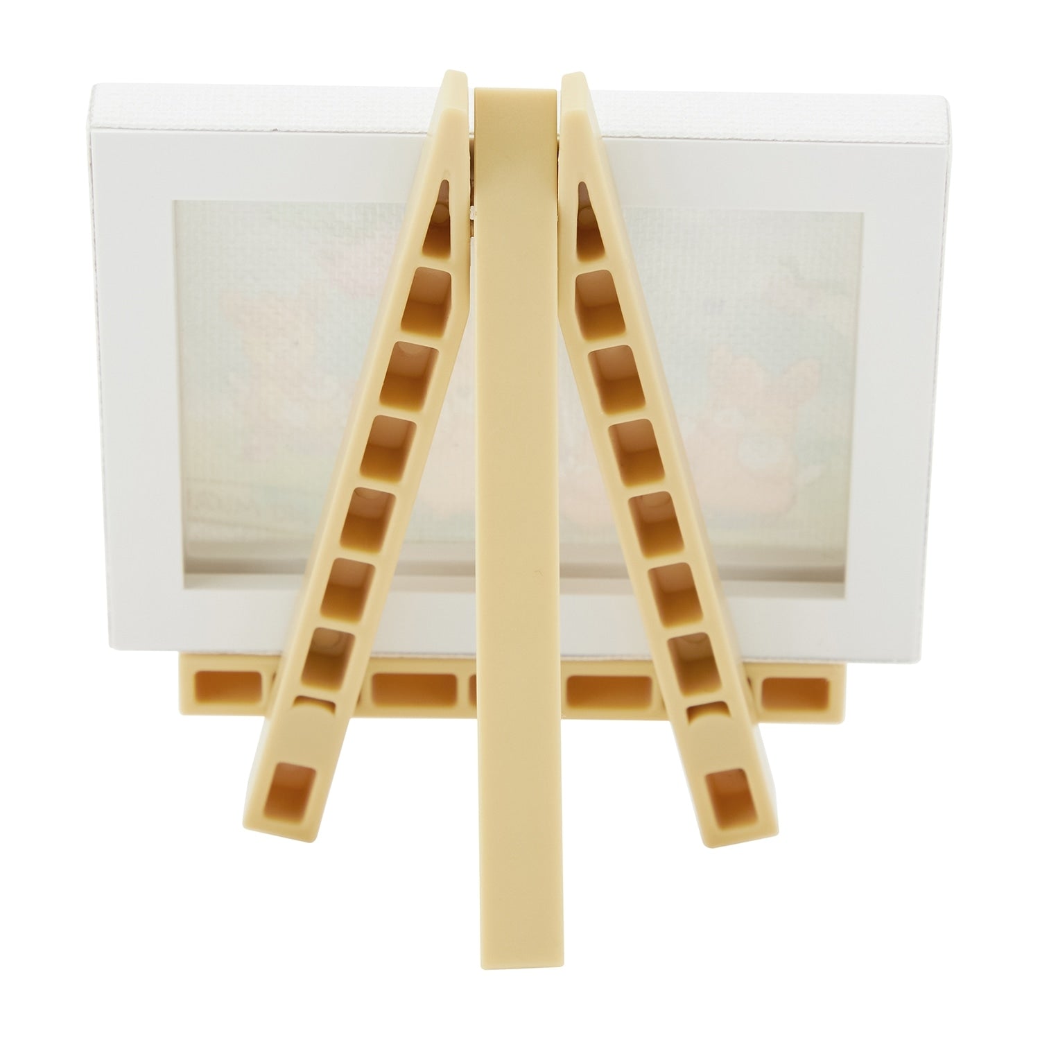 Hatsune mini art figure with easel, authentic Japanese collectible