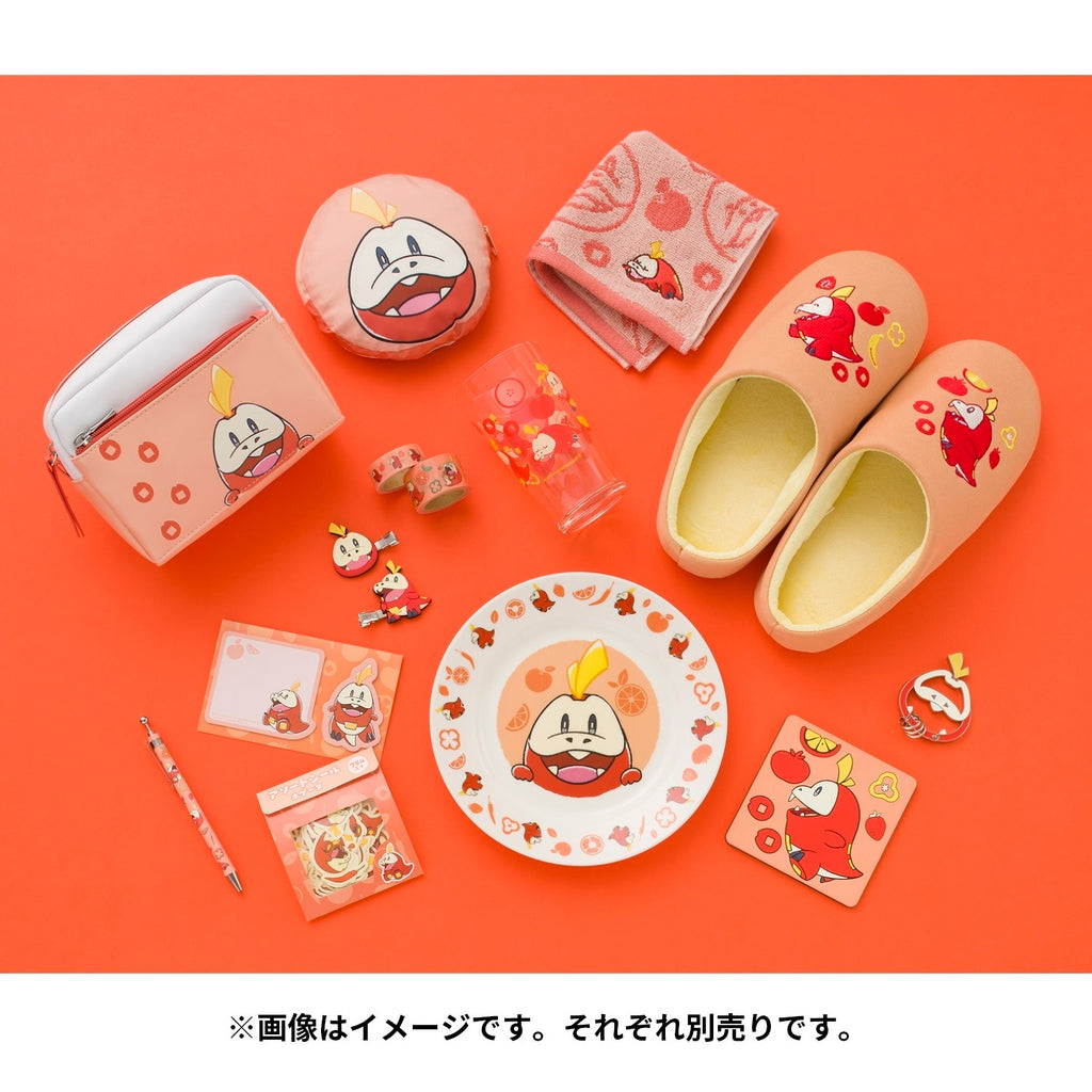 Japanese Pokemon Carabiner Hogator, Fuecoco character with vibrant colors and Japan packaging