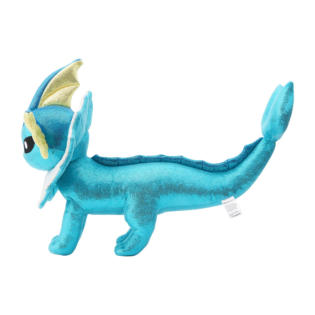 Pokémon Center Japan Kirarin Glitter Plush — Vaporeon (#134)