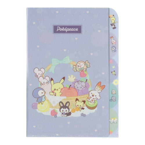 5 Pocket Clear File Poke Piece Fruit Series