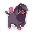 Pokemon Sticker Perfuton from Japan, featuring official artwork
