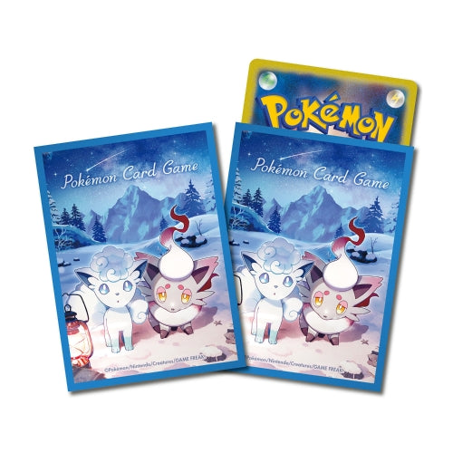 Pokemon Card Game Deck Shield Premium Gross Snowy Gathering [Blue]