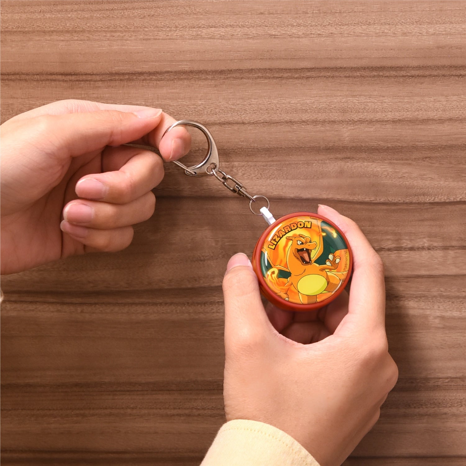 Authentic Charizard collectible from Pokemon Center Japan, with detailed wings and flame