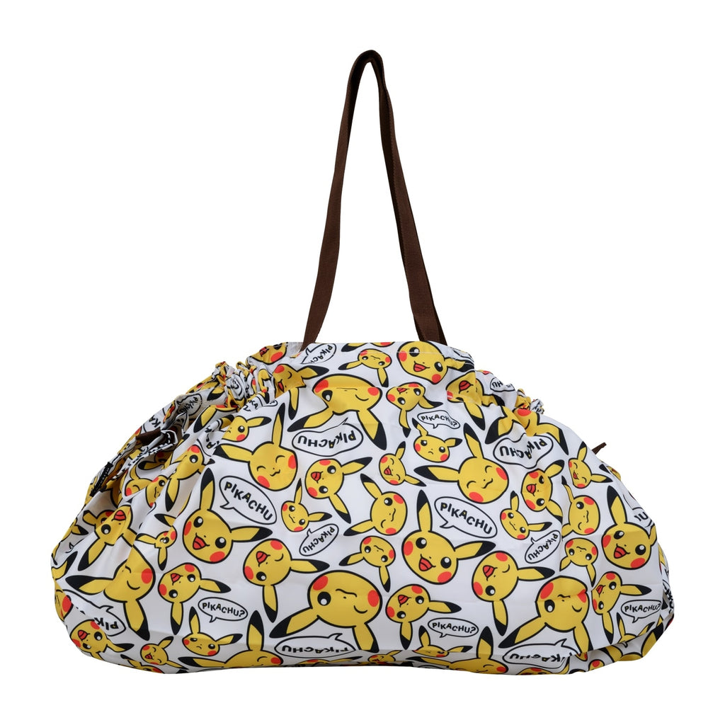 Shupatto compact bag L all-over pattern Pikachu