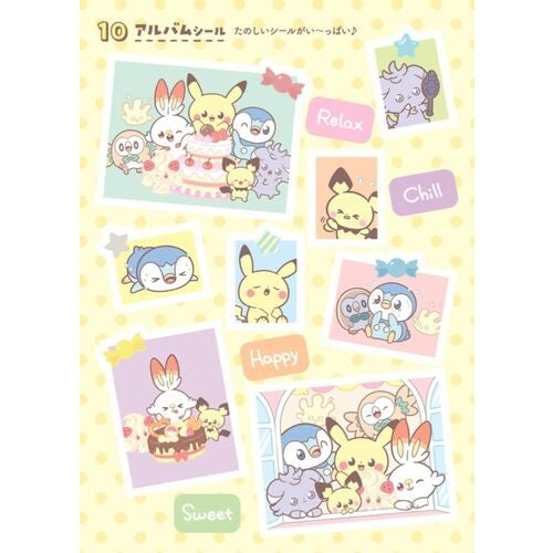 Pokepiece's Relaxing Sticker Whole Sticker Book DX