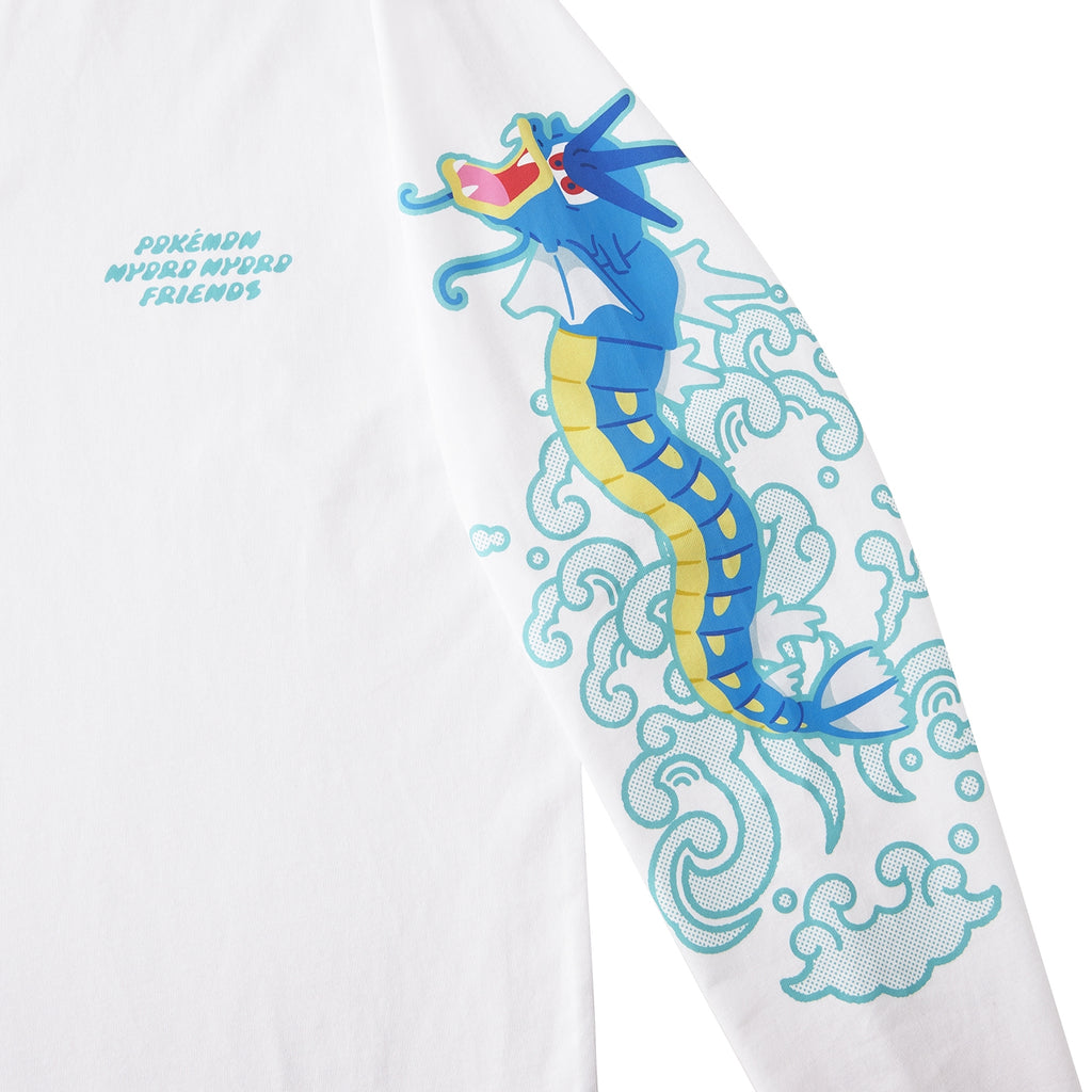 Long T-shirt POKÉMON NYORO NYORO FRIENDS Gyarados no Tanobori Free