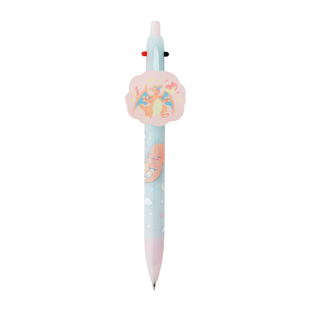 Sharp & 2-color ballpoint pen with mascot Little Daydream Charmander and Char...