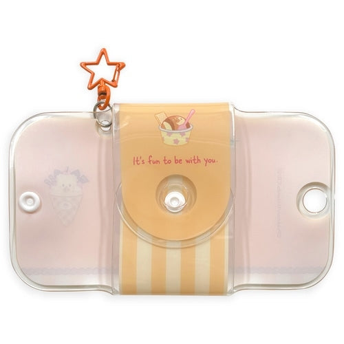 Clear photo case Pichu Sweets shop Pokepiece
