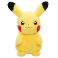 Pikachu plushie from Japan with bright yellow fur and red cheeks