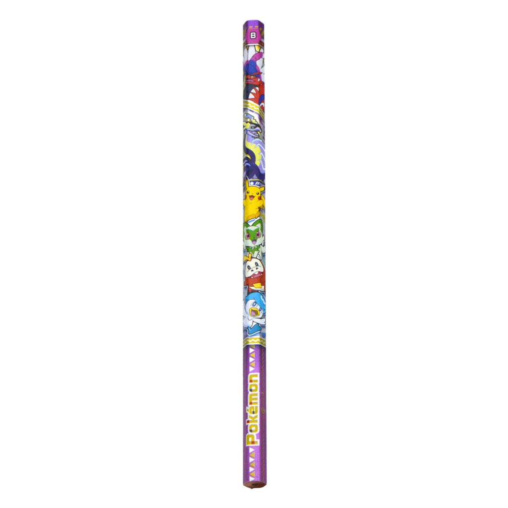 Close-up of Kakikata Pencil B Silver Scroll with silver details, a Japan exclusive item