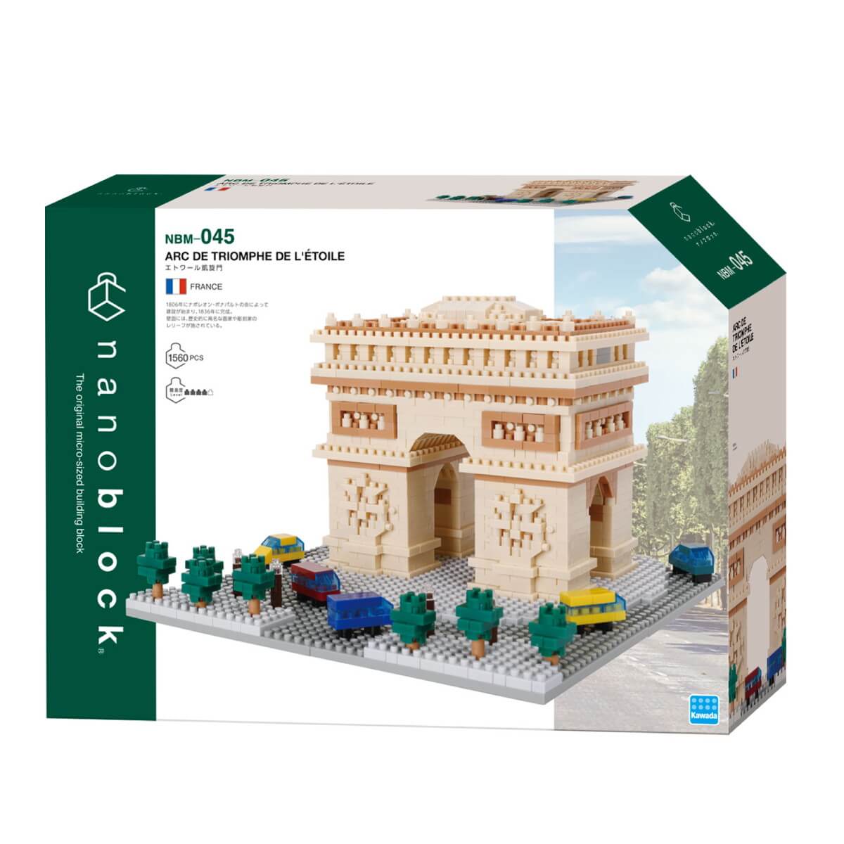 Nanoblock Etoile Arc de Triomphe