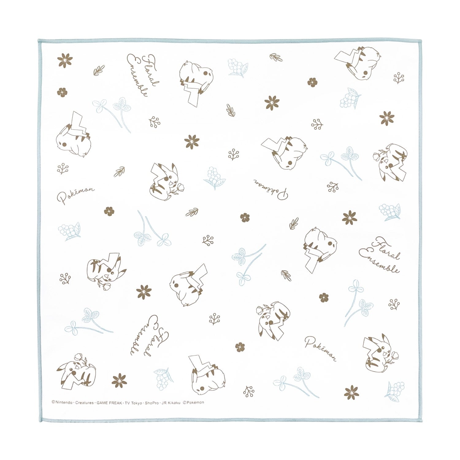 Antibacterial lunch cloth/FLORAL ENSEMBLE