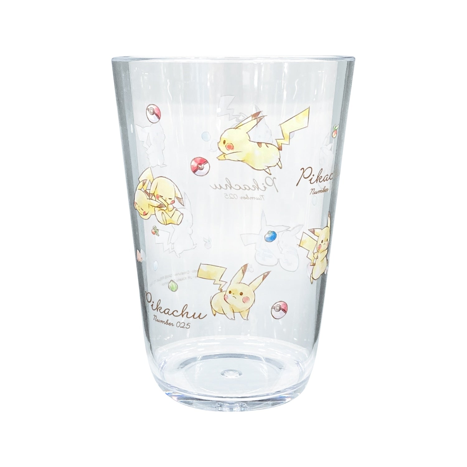 Clear tumbler 450ML “Pikachu number025” Good for going out_flyer