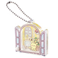 Poke Piece Moving Acrylic Charm Collection House from Japan, featuring colorful characters
