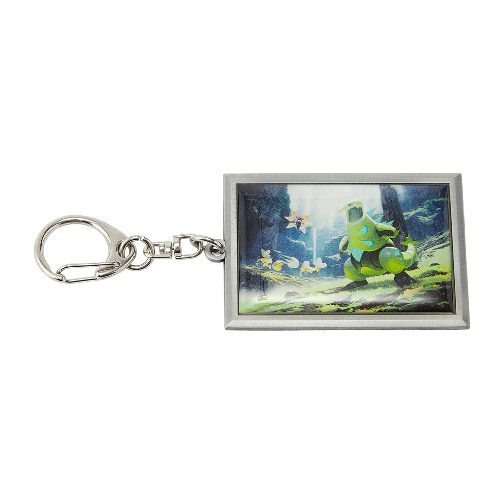 Metal key chain STRANGE PARADOX Mirai A with intricate design from Japan
