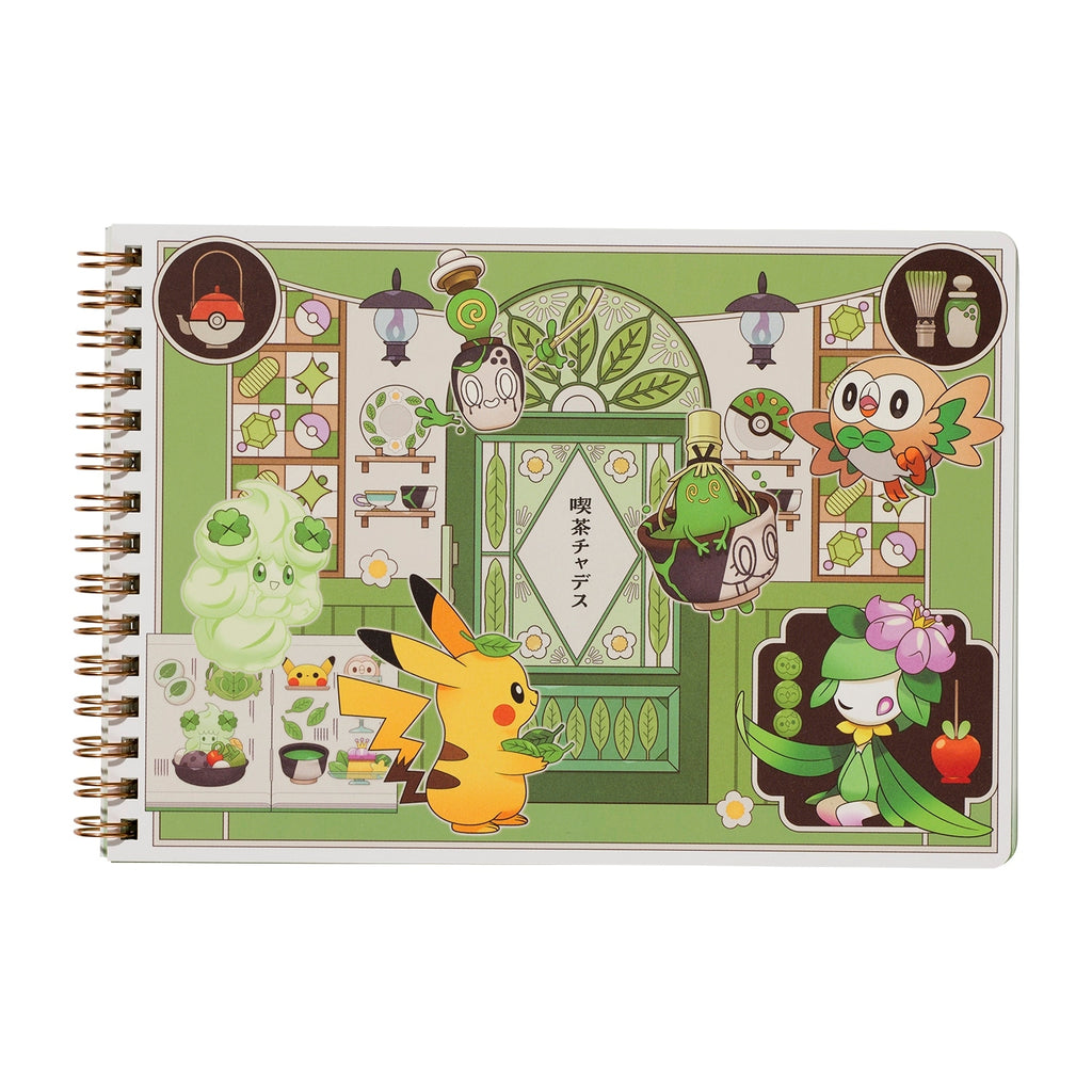 Pokemon A5 Ring Notebook with Poltchageist design from Japan