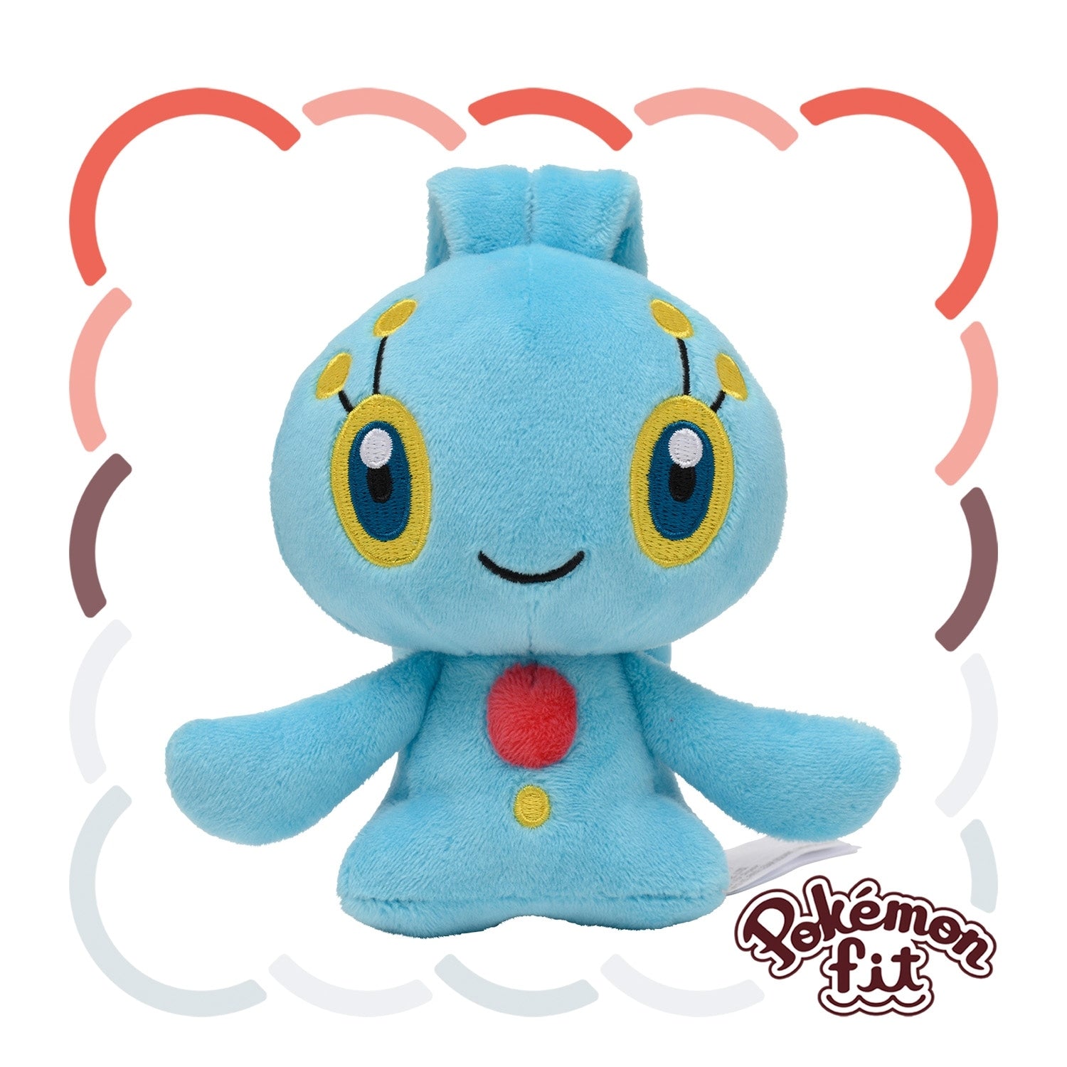 Manaphy #490 Pokémon Fit Plush – Official Pokémon Center Japan