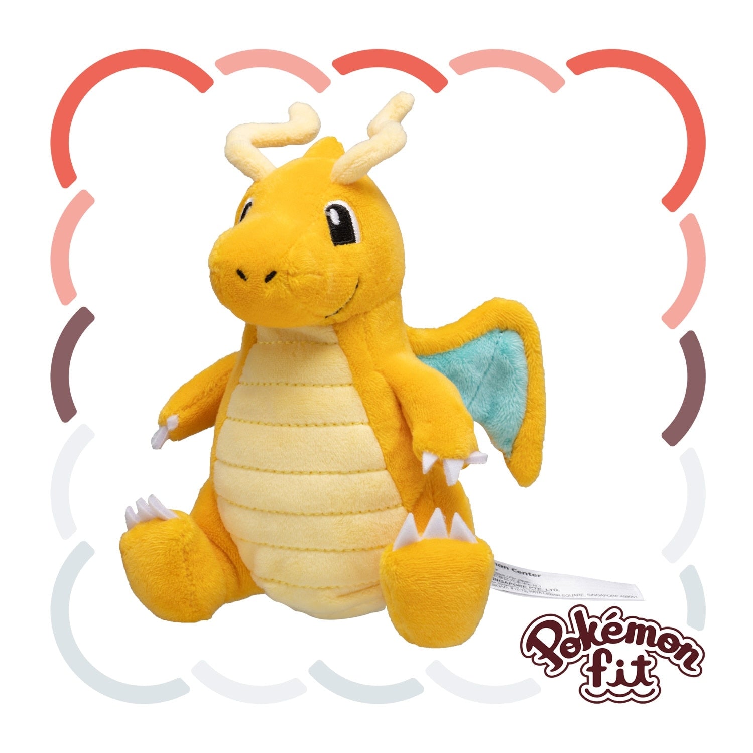 Pokémon Fit Dragonite (#149) Official Plush – Pokémon Center Japan
