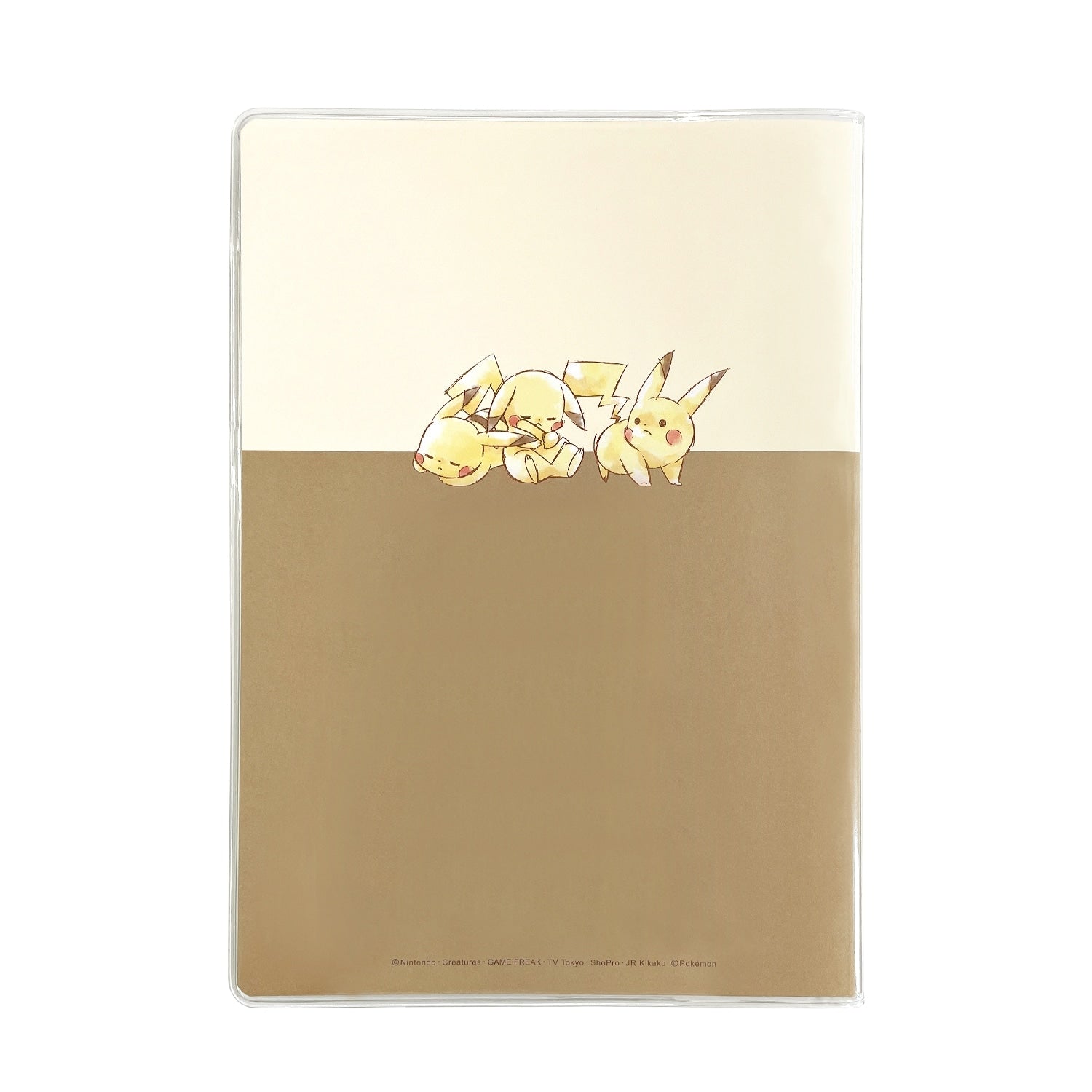 Pikachu friends planner from Pokemon Center Online Japan, with colorful artwork