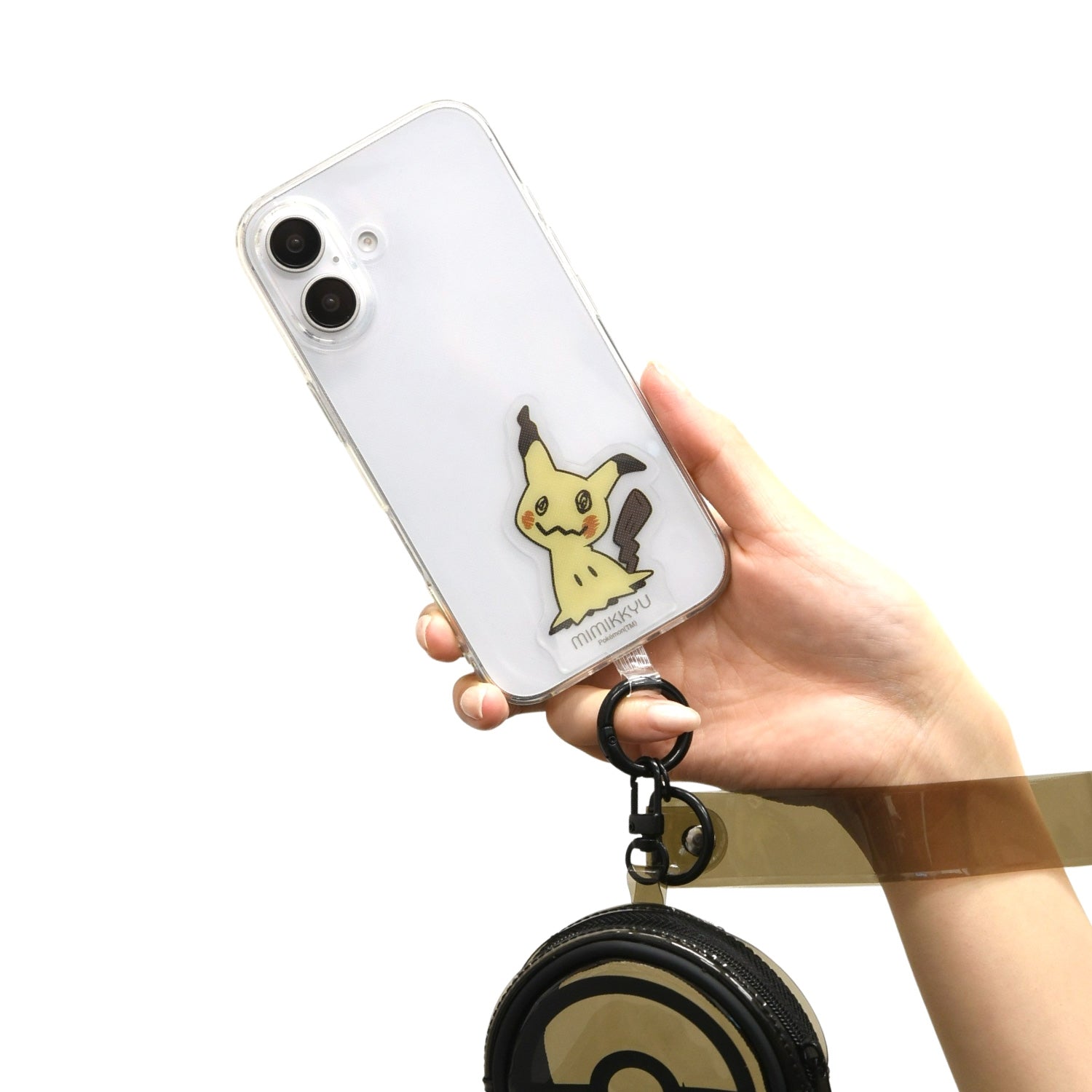 Multi Ring Plus with hand strap and pouch Mimikyu