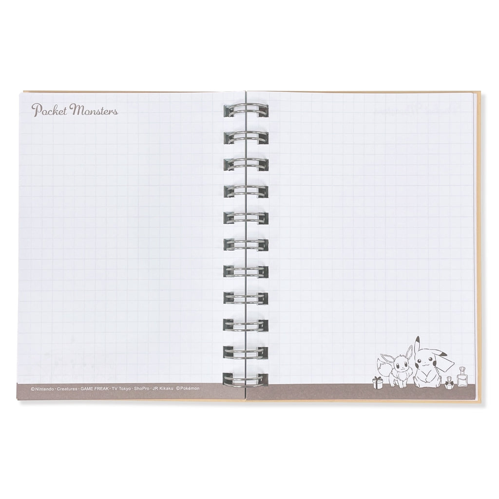 Pokemon A6W ring notebook with ring binding and Japan packaging