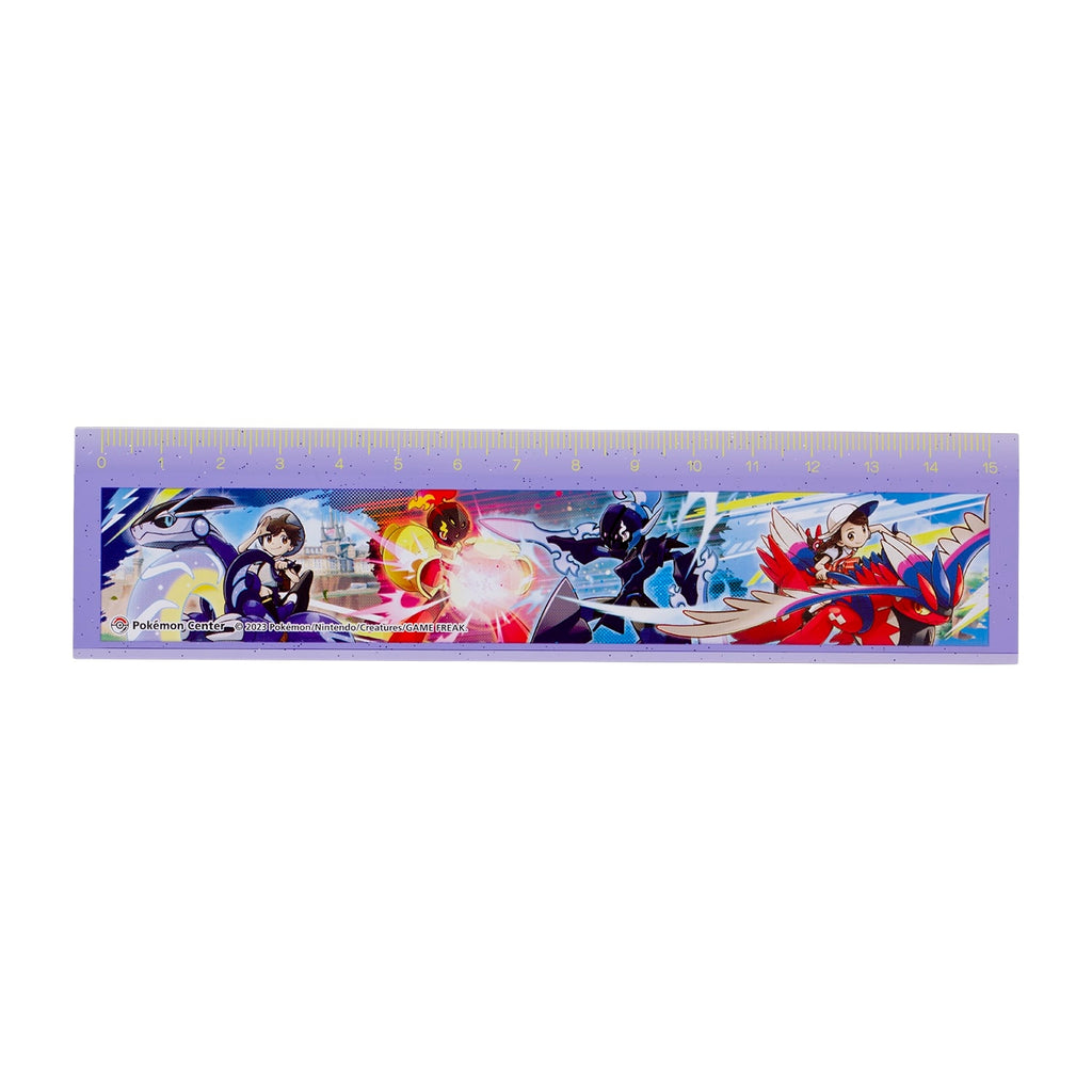 Pokemon Journey Ruler from Japan, 15cm long with colorful design