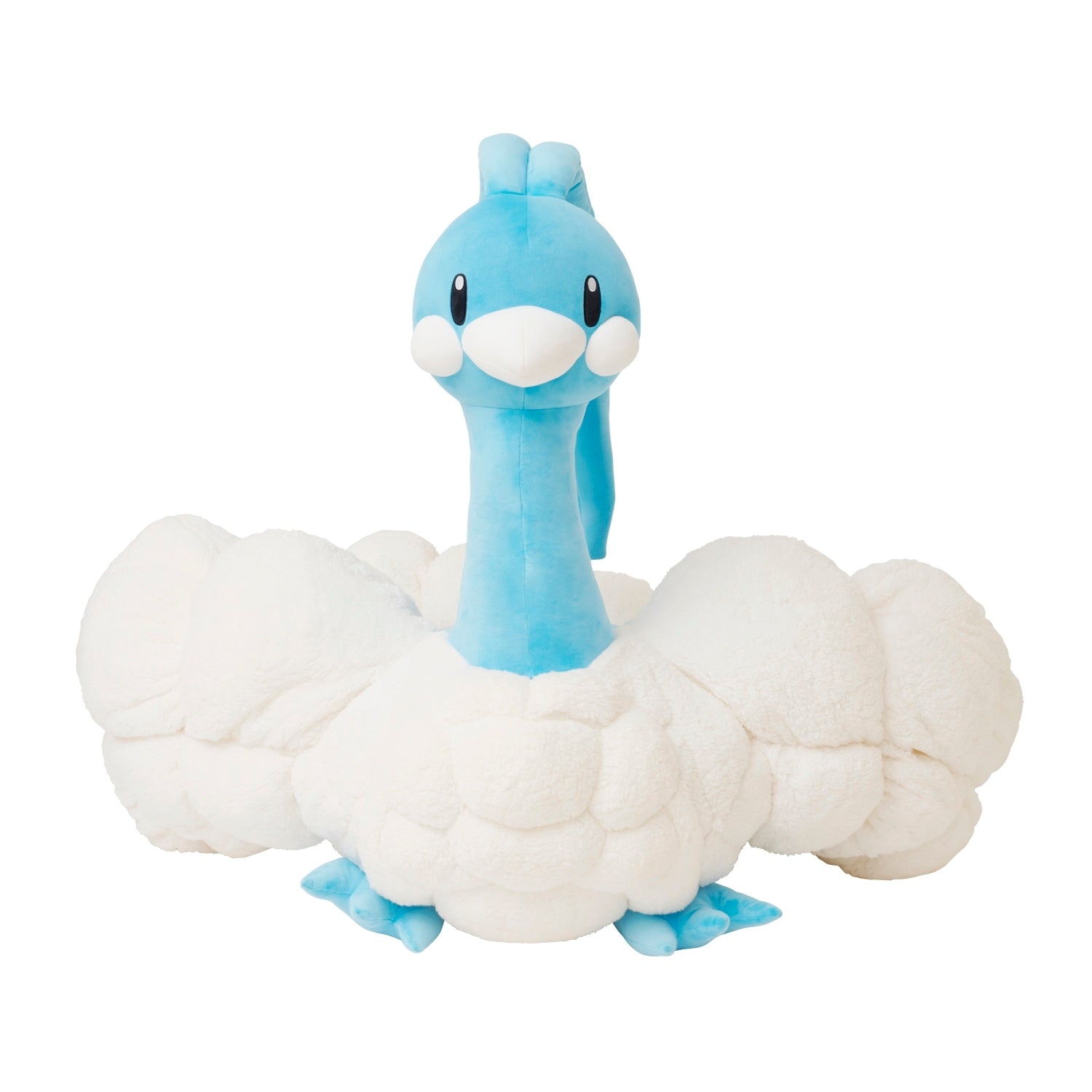 Authentic Japanese Chiltaris Plush, detailed face and ears from Pokemon Center Online
