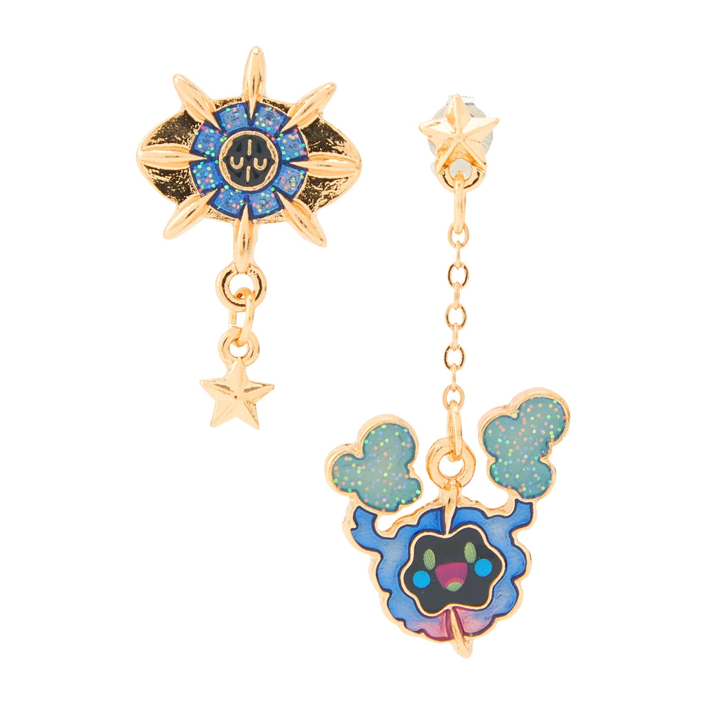 Pokémon Cosmog Earrings from Japan, detailed anime character design