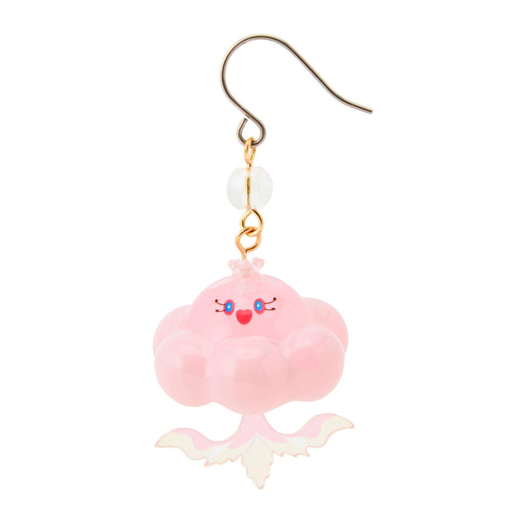 Pokémon Accessory Earrings 107 Brungel with Pokémon logo from Japan